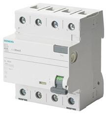 Siemens 5SV3444-6 ÁVK A 40/4 100MA 4 MODUL védőkapcsoló (5SV3444-6) - bestbyte