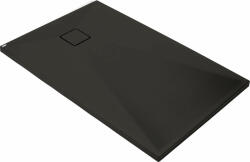 Deante Cadita dus dreptunghiulara Deante Correo negru mat 120x80 cm (KQR_N44B) - neakaisa