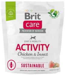 Brit CARE Dog Sustainable Activity chicken insekt aktív felnőtt kutyáknak csirkével és rovarokkal 1kg
