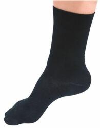 VivaFit SilverSocks Long ezüstszálas zokni, fekete, 35-38-as lábméret, GYVFSSLB3538 (GYVFSSLB3538)