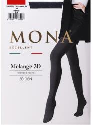 Mona Dresuri pentru femei Melange 3D 50 Den, denim - Mona 3