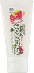 Pierrot Pastă de dinți pentru copii, cu căpșuni - Pierrot Green Dental Gel 50 ml