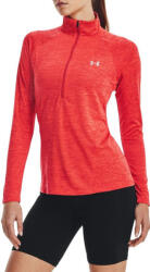 Under Armour Tech 1/2 Zip - Twist-RED Hosszú ujjú póló 1320128-638 Méret S