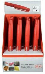 Strend Pro Marker permanent subtire rosu, set 12 buc, Strend Pro GartenVIP DiyLine (2220103)