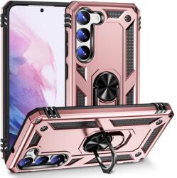 Husa RING cu suport pentru Samsung Galaxy S23 Plus 5G roz