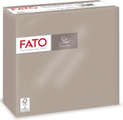 FATO Szalvéta 2 rétegű 38 x 38 cm 40 lap/cs Fato Star galambszürke_82991800 (82991800) - web24