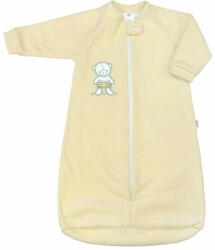  NEW BABY Baby Teddy mackó sárga frottír hálózsák - 86 (12-18m)