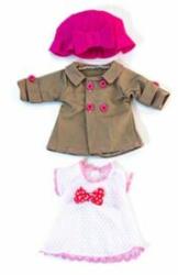 Miniland Lányka ruha 32 cm-es babákra (31640)