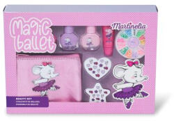 Aquarius Cosmetic Set cadou produse cosmetice cu borseta Magic Ballet Nails Case Martinelia 11968