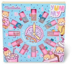 Aquarius Cosmetic Set 12 lacuri de unghii pentru copii Yummy Clock Martinelia 30602