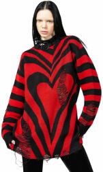 KILLSTAR дамски пуловер KILLSTAR - Libi Sweater - червен - KSRA008471