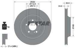 TEXTAR Disc frana TEXTAR PRO+ 92317305 (92317305)