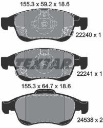 TEXTAR set placute frana, frana disc TEXTAR Q+ 2224001 (2224001)