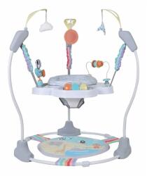 FreeOn Jumper interactiv, Jumeperoo, Cu scaun rotativ la 360 grade, Reglabil pe inaltime, Cu melodii, lumini si jucarii, FreeON, Multicolor (45777)