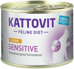 KATTOVIT Sensitive chicken tin 24x185 g