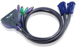 ATEN CS62S-AT 2-Port PS/2 VGA Cable KVM Switch (CS62S-AT)