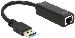 DELOCK Adapter USB 3.0 > Gigabit LAN 10/100/1000 Mb/s (62616)