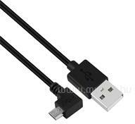STANSSON 1m 90°-os micro USB 2.0 kábel (CZ-230-D) (CZ-230-D)