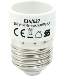 HOME E14/E27 foglalatátalakító adapter, max. 2 A (E14/E27)