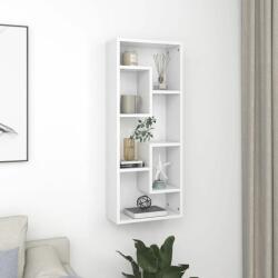 vidaXL Raft de perete, alb, 36x16x90 cm, PAL (803011) Raft