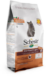 Schesir 10kg Schesir Sterilized & Light csirke száraz macskatáp