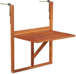 vidaXL Masă de balcon suspendată, 64, 5x44x80 cm, lemn masiv de acacia (44118)