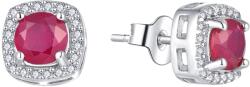 Brilio Silver Káprázatos ezüst fülbevaló rubinnal E-FS-5658R - vivantis