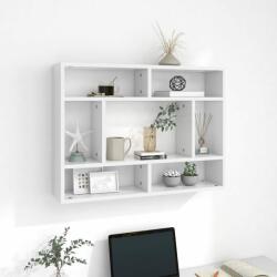 vidaXL Raft de perete, alb, 75x16x55 cm, PAL (803002) Raft