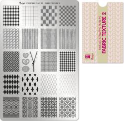 MOYRA Körömnyomda lemez 99 Fabric Texture 2