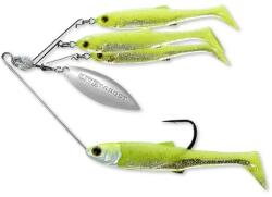 Live Target BaitBall Spinner Rig Small 7g 857 Chartreuse Silver (F.LT.MNSR7SM857)