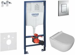 GROHE Rapid SL - Set pentru montare încastrată, toaletă Gaia și capac softclose, clapetă Skate Cosmopolitan, crom SANI11BA1101 (SANI11BA1101)