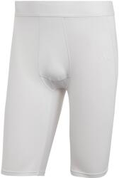 adidas Férfi kompressziós rövidnadrág adidas TF SHRT TIGHT fehér HP0611 - XXL