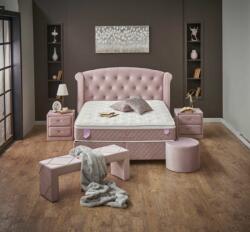 ABC Bedding Visco Lux Rose kárpitozott ágyneműtartós ágy 140x200