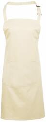 Premier Workwear Șorț de bucătărie cu cordon de gât și buzunar - Natural (PR154-1000143222)