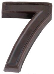 JKH Kerámia házszám 7 barna 12cm (3970027)