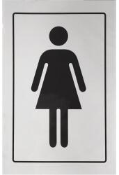JKH Matrica öntapadós 12 x 8 cm "női WC (3427136)
