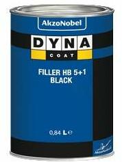 Akzo Nobel Filler HB 5+1 - Alapozó / töltőalapozó szett ( DYNACOAT ) 1 Liter (Fekete)