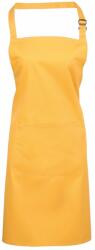 Premier Workwear Șorț de bucătărie cu cordon de gât și buzunar - Aurie galbenă (PR154-1000143237)