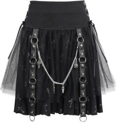 Devil Fashion Fustă pentru femei DEVIL FASHION - SWEET PANDEMONIUM - NEGRU - SKT15701