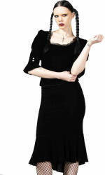 KILLSTAR Fustă pentru femei KILLSTAR - Drusilla Midi - Negru - KSRA008306