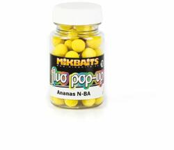 Mikbaits FEEDER FLUO POP-UP ANANAS-N-BA-ANANÁSZ 10 mm
