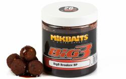 Mikbaits LEGENDs BIGB BOJLI IN DIP - ŐSZIBARACK-FEKETE BORS - BROSKEV-BLACK PEPPER 20 mm