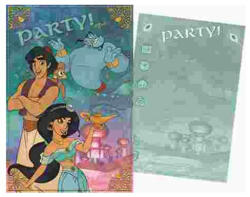 Disney Aladdin Party Meghívó (ARJ008031D) - kidsfashion
