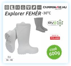 Camminare - Explorer EVA csizma, FEHÉR (-30°C)