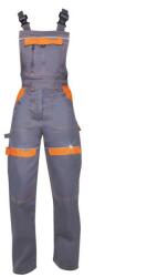 Cool Trend Pantaloni cu pieptar pentru femei Cool Trend H8132, gri/portocaliu (H8132)