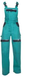 Cool Trend Pantaloni cu pieptar pentru femei Cool Trend H8195, verde/negru (H8195)