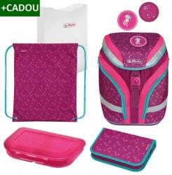 Herlitz Ghiozdan echipat Herlitz SoftFlex Plus Unicorn Stars