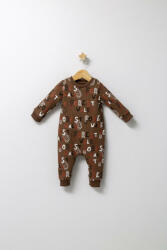BabyJem Salopeta pentru bebelusi de iarna forest, tongs baby, baietei (culoare: maro, marime: 0-3 luni) - bekid - 99,65 RON