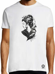 Magnolion Vintage japán gésa tetoválás v1 póló