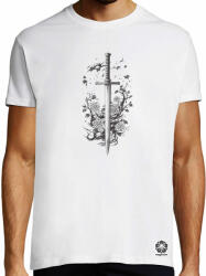 Magnolion Vintage japán katana tetoválás v2 póló